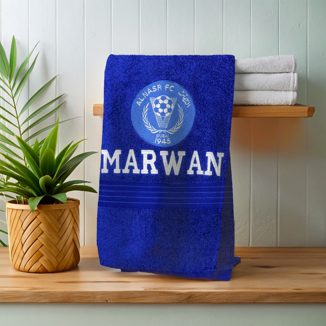 New AL NASR FC Fans customized Towel