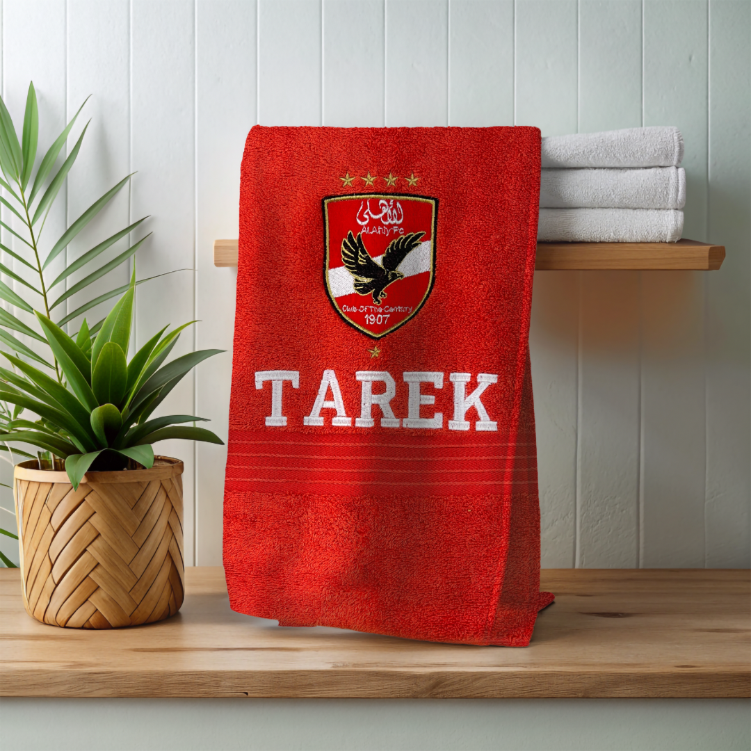 Al Ahly egypt Fans customized Towel
