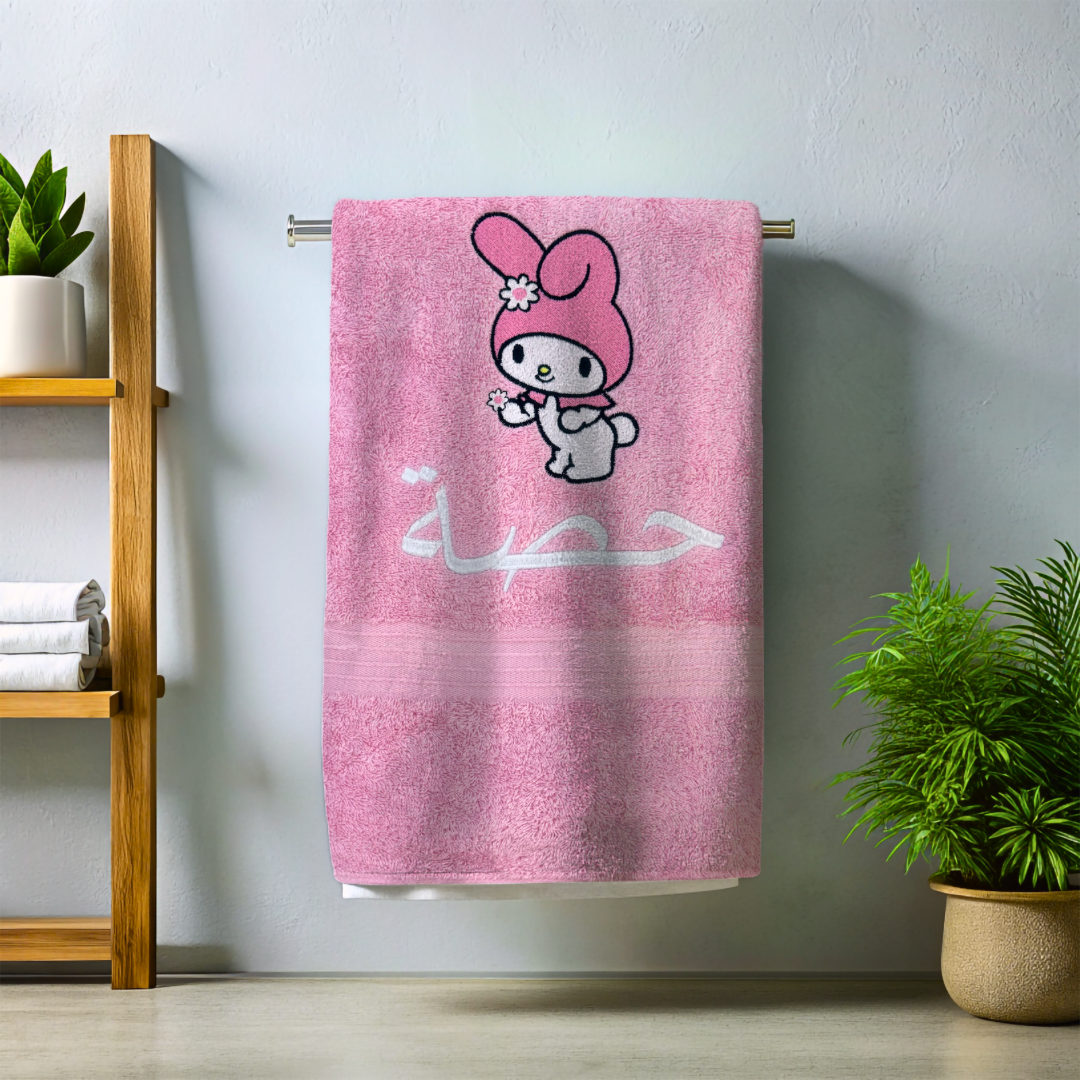 My Melody customized towel