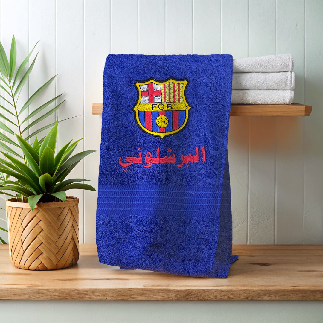 FCB Fans customized Towel