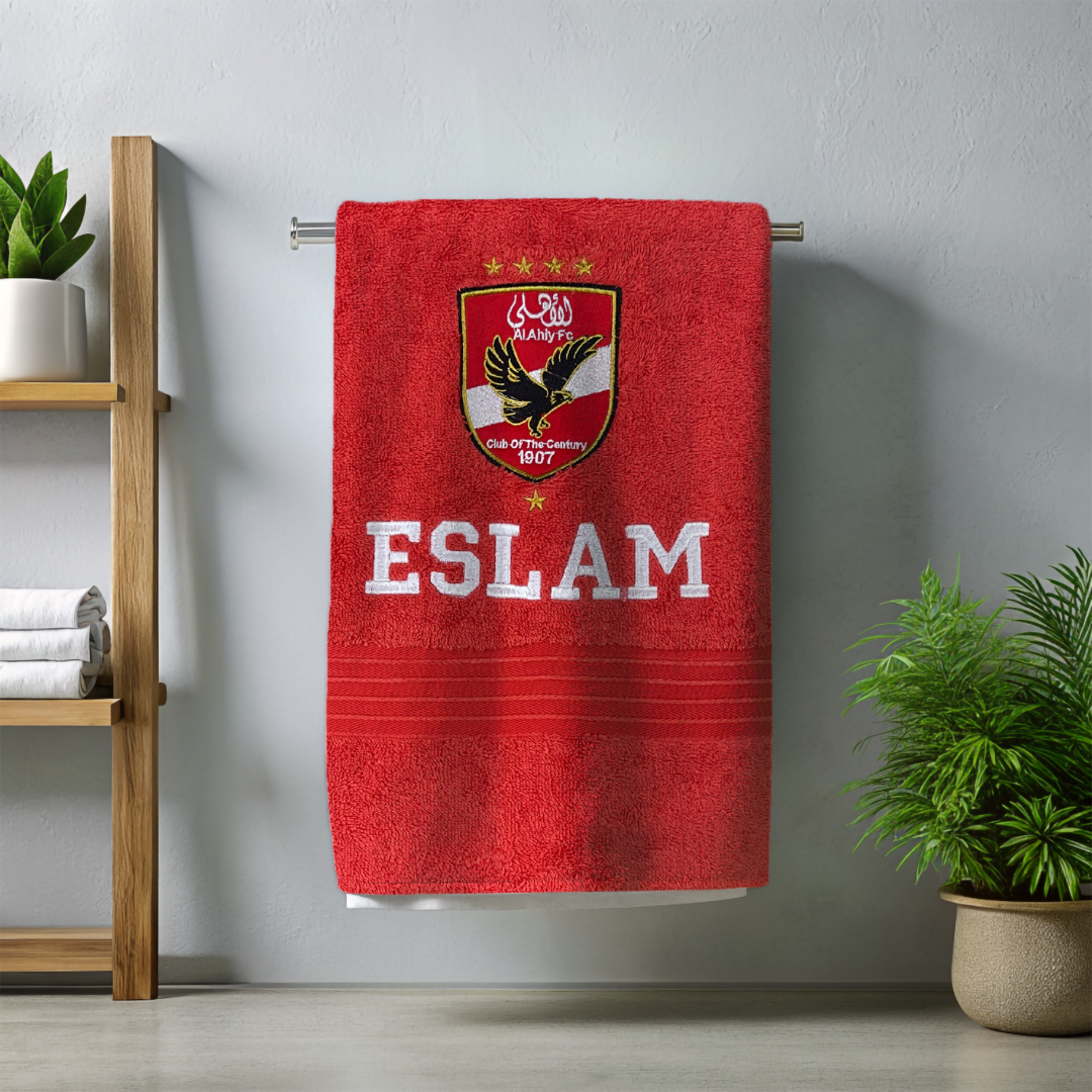 Al Ahly egypt Fans customized Towel