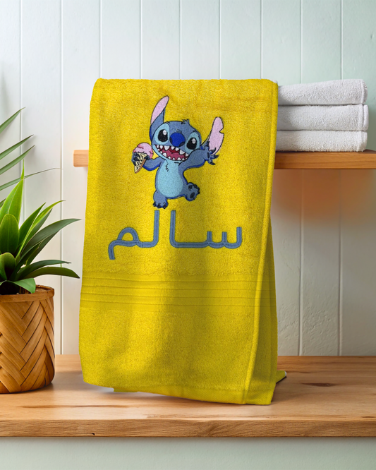 Stitch ice-cream Towel