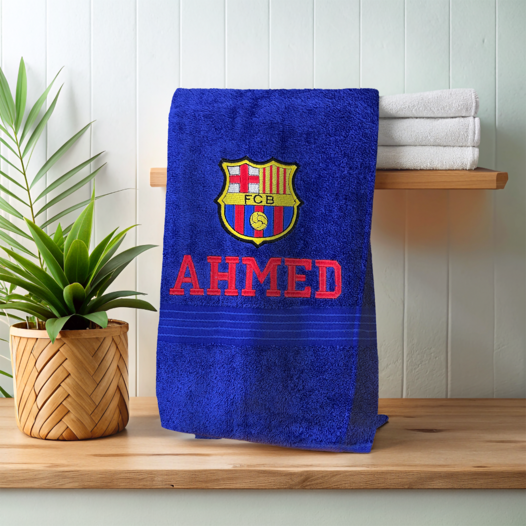 FCB Fans customized Towel