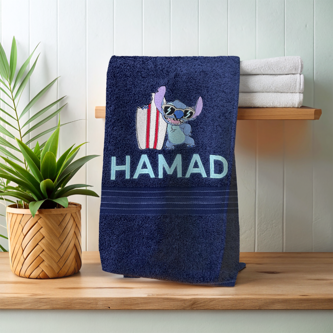STITCH Is surfing Towel