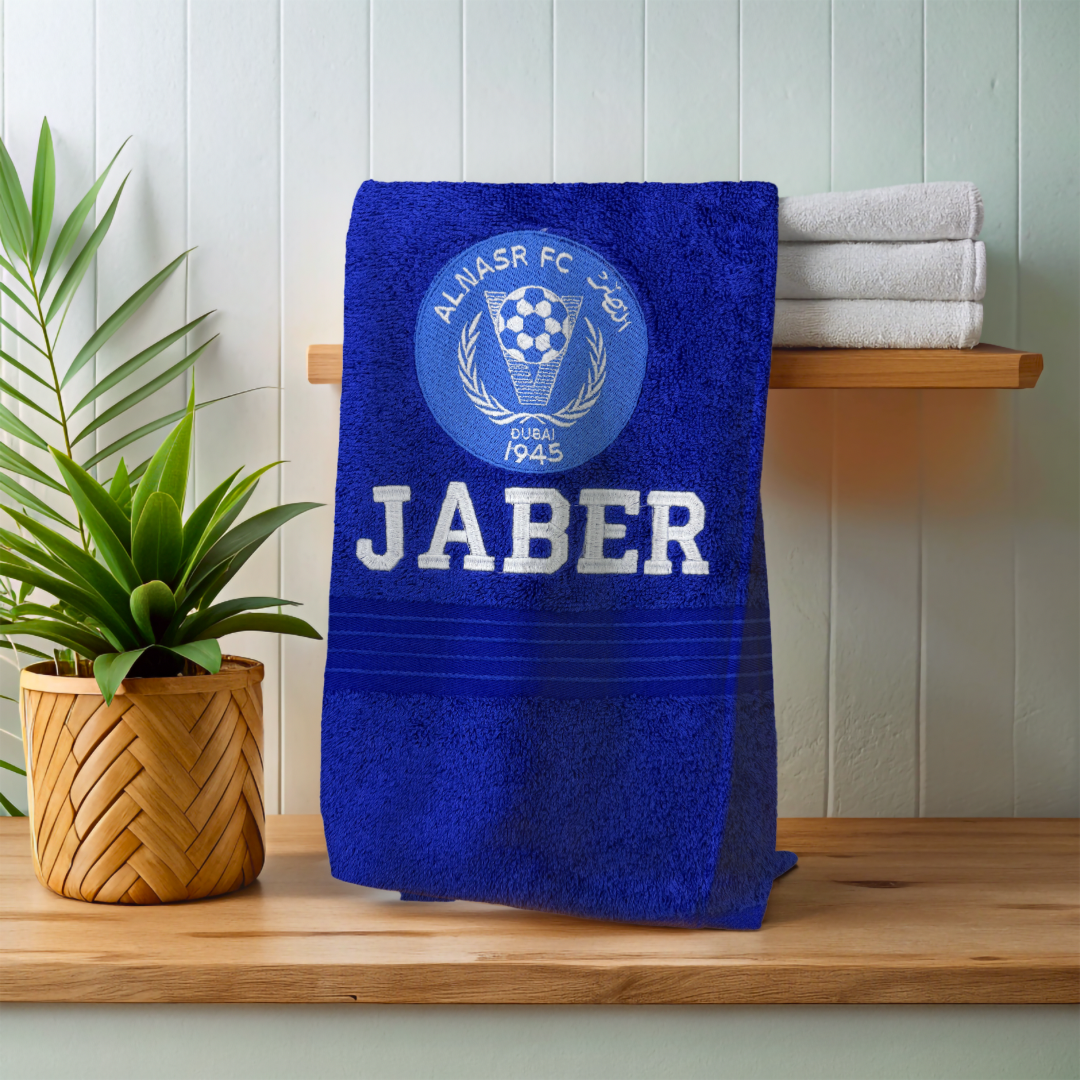 New AL NASR FC Fans customized Towel