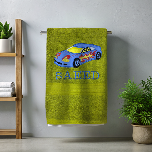 Hot wheels cars Towel