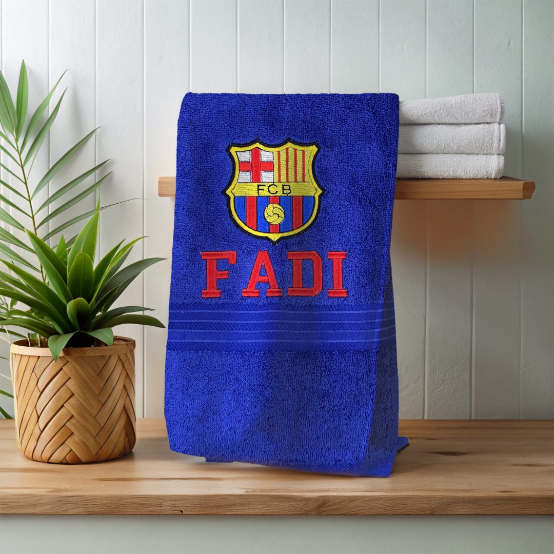 FCB Fans customized Towel