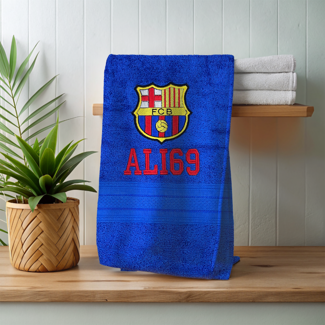 FCB Fans customized Towel