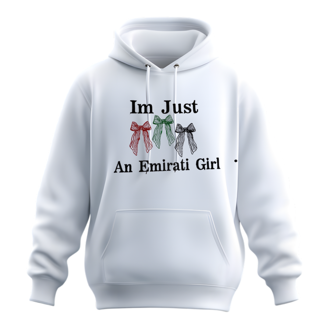 Just an Emirati Girl Hoodie
