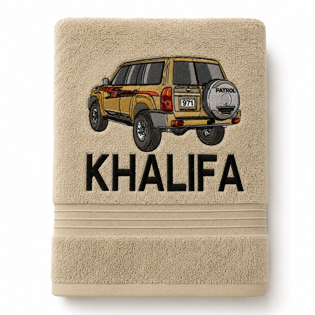 .Nissan patrol Customized Towel