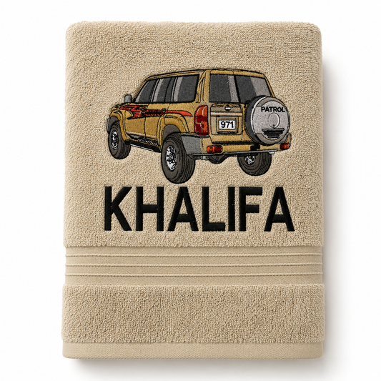 .Nissan patrol Customized Towel