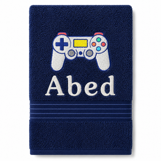 Play station customized towel