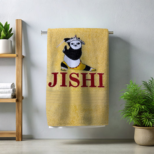 Kungfu panda customized Towel