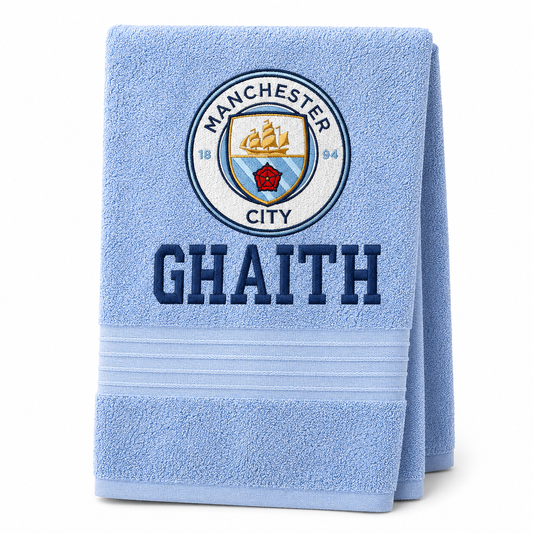 Manchester city  personalized Towel