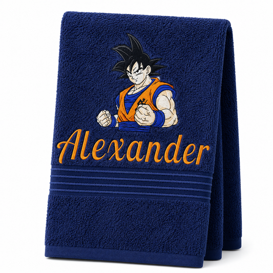 Goku personalized Towel