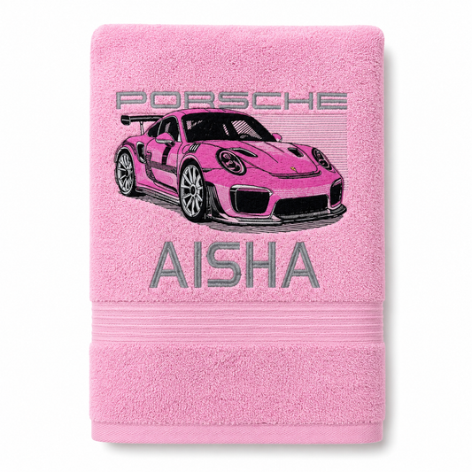 Girli car bath towel