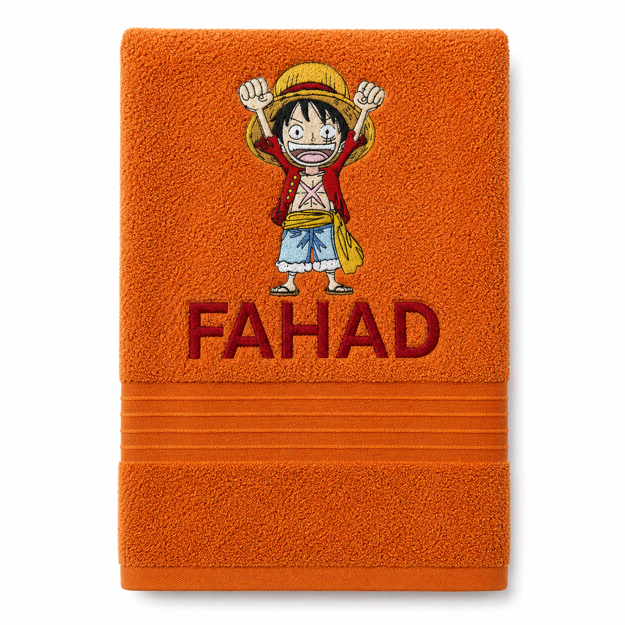 Luffy (one piece ) personalized Towel