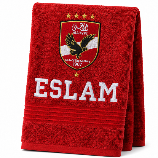 Al Ahly egypt Fans customized Towel