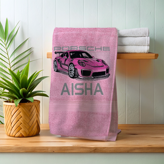 Girli car bath towel