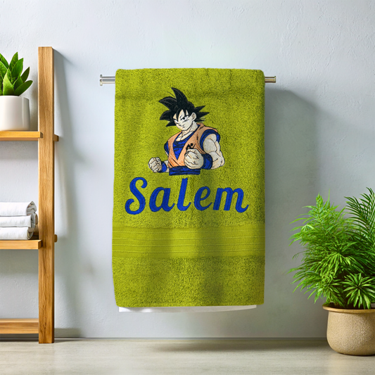 Goku personalized Towel