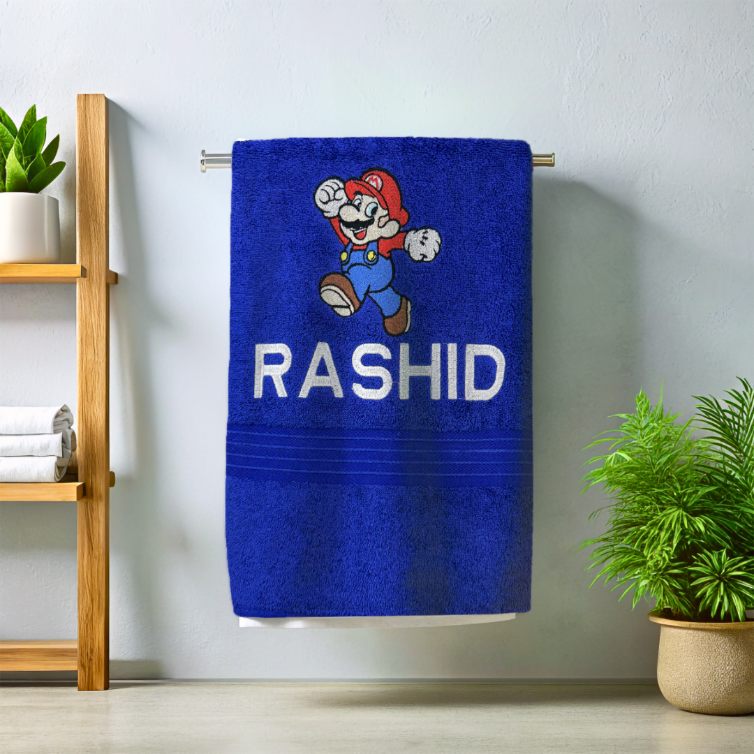 Classic Mario Towel