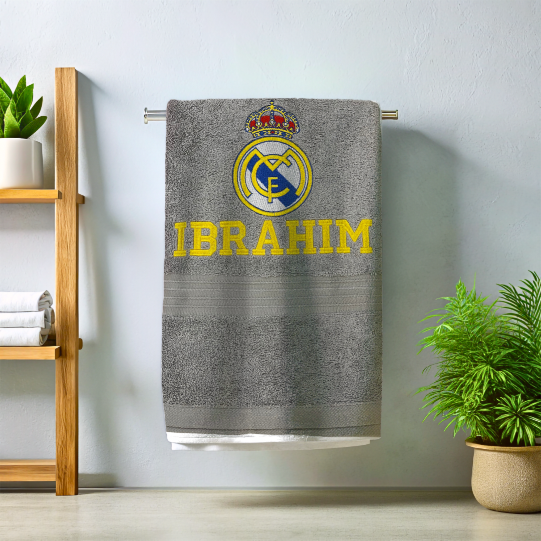 The Real Madrid FC personalized Towel
